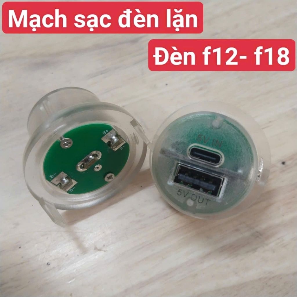 Mạch Chân Sạc Đèn Lặn F12 ,Đèn F18, PHụ kiện đèn Lặn F12PRO ,Mạch Sạc F18