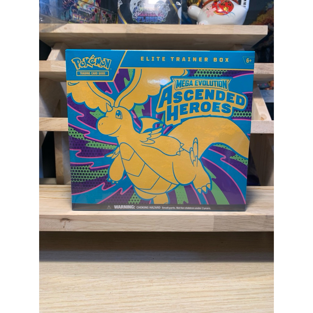 Pokémon TCG Mega Evolution: Ascended Heroes Elite Trainer Box (ETB) | Dragonite Edition | Nguyên Sea