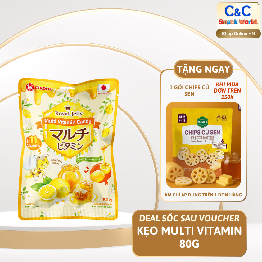Kẹo Multi Vitamin EIKODO 80gram - EIKODO HN