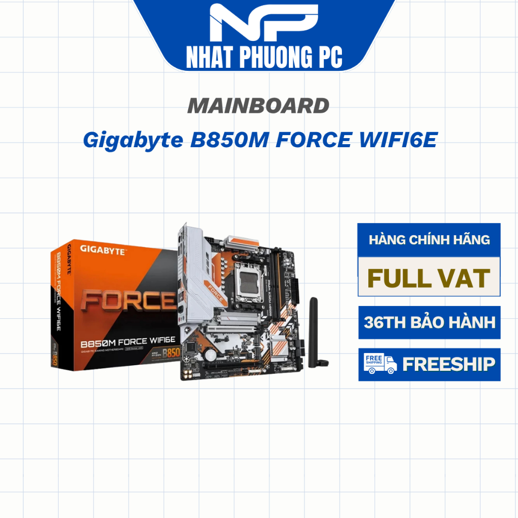 Mainboard Gigabyte B850M FORCE WIFI6E