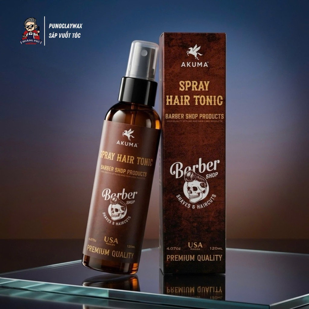 Xịt tạo phồng tóc AKUMA PRAY TONIC