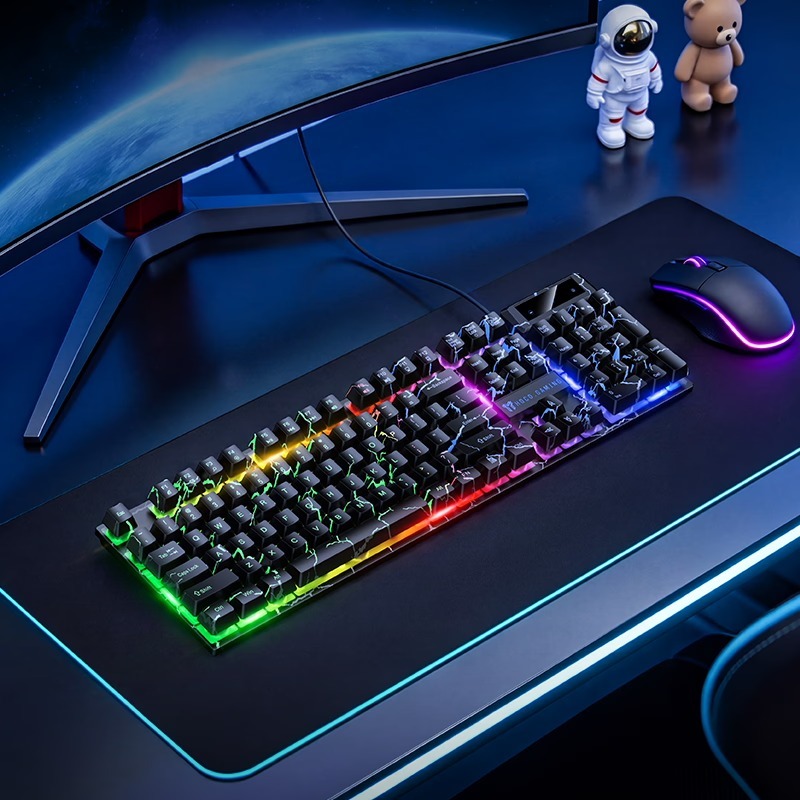 Bàn Phím Gaming Hoco GM701 Cao Cấp, Đèn LED 7 Màu, Bàn Phím Membrane Chơi Game Có Dây Cho PC Laptop Bàn Phím Gaming | BigBuy360 - bigbuy360.vn