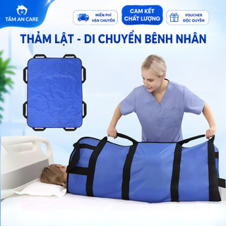 Tấm Lót Hỗ Trợ Xoay Lật, Nâng Hạ Người Bệnh – Tiện Lợi Cho Người Già Nằm Liệt Giường, Sau Tai Biến