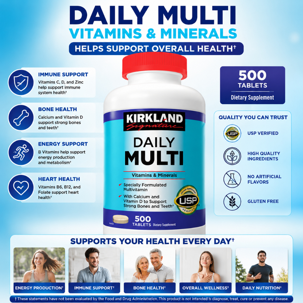 Daily Multi Kirkland Signature 500 viên