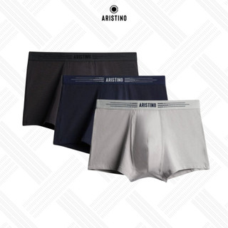 [Combo 3] Quần Lót Nam Boxer Aristino Chất Vải Cotton Kháng Khuẩn, Thân Thiện Làn Da - ABX001EXP03