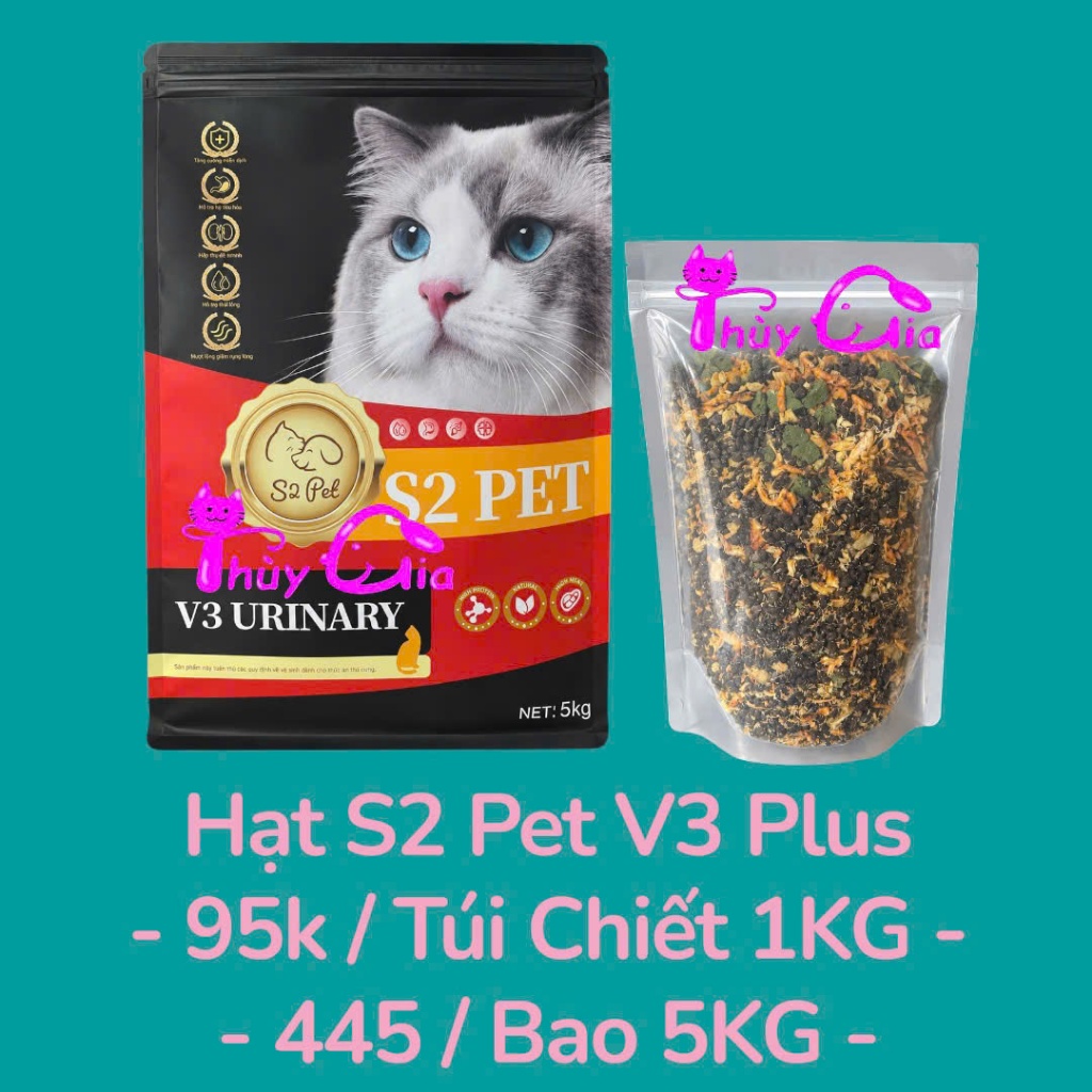 HẠT S2 PET V3-HẠT MĨX TOPING CHO MÈO