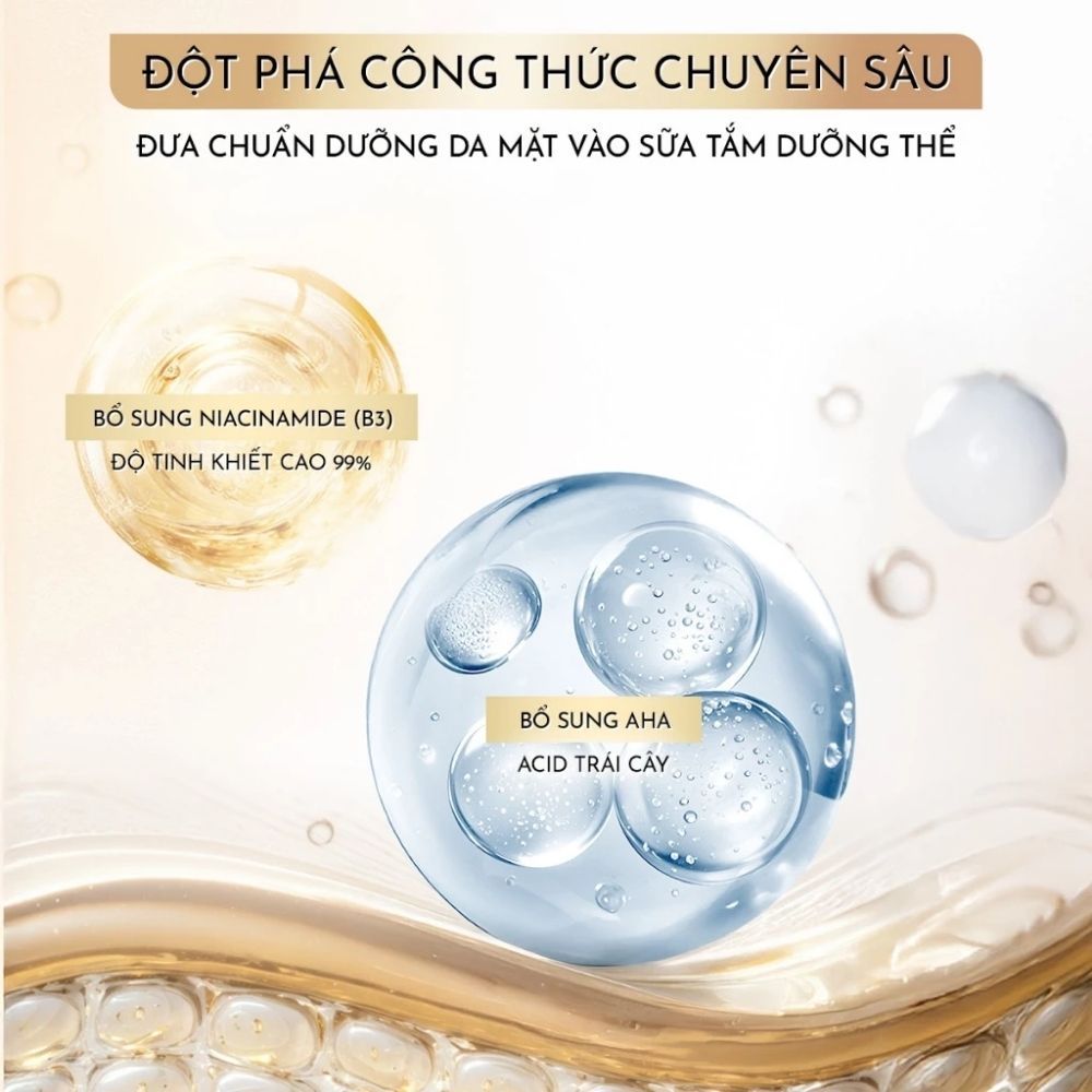 Ảnh 4 của Sữa Tắm OLAY B3 Sáng Da Hương Hoa Dành Dành và Luminous Hương Hoa Hồng/ Trái Vải Làm Sạch Dịu Nhẹ