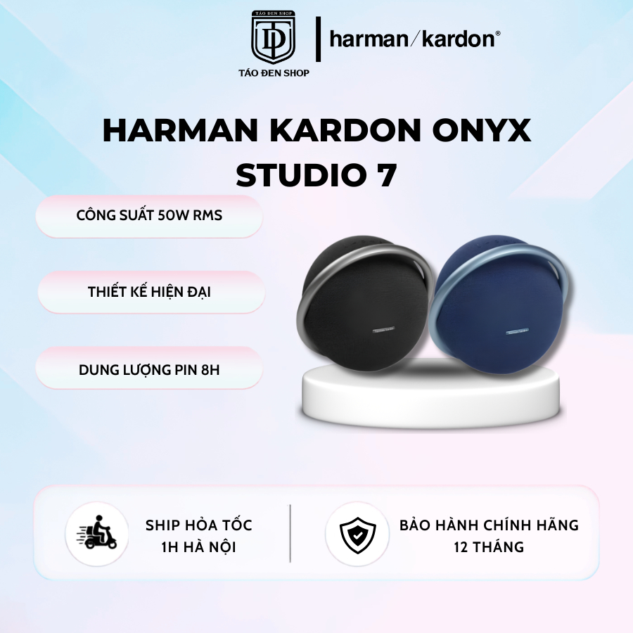 Loa Bluetooth Harman Kardon Onyx Studio 7 - Chính Hãng PGI - Bảo Hành 12 Tháng, Giá Cực Tốt