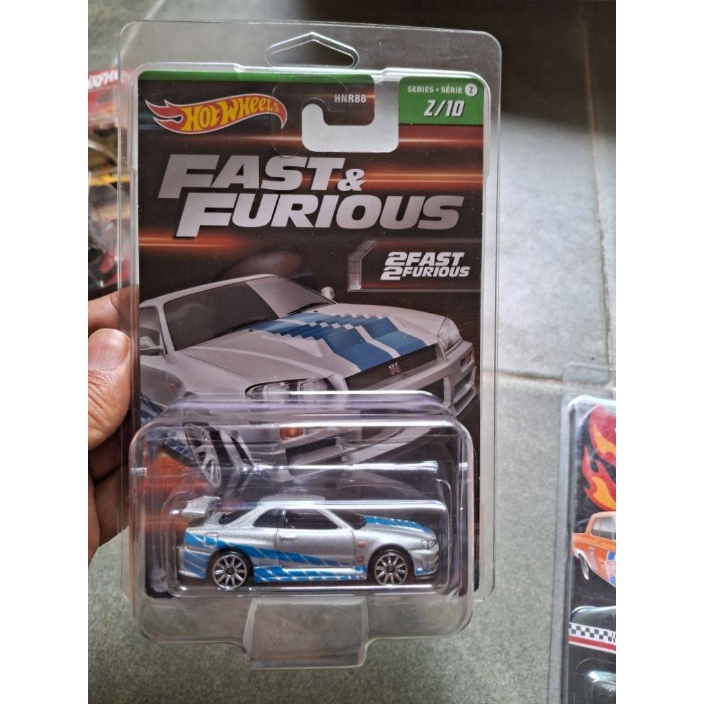 HOT WHEELS NISSAN SKYLINE GTR R34 FAST AND FURIOUS, hàng hiếm
