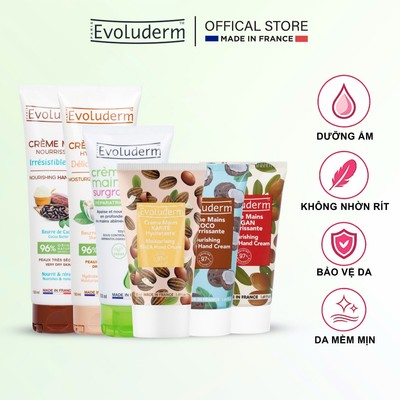 Kem dưỡng tay giúp da mềm mại, dưỡng ẩm Evoluderm (QT)