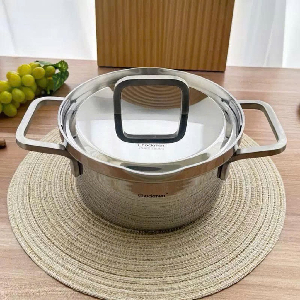 Nồi nắp xoay inox 18/10 CHOCKMEN 16cm - C255