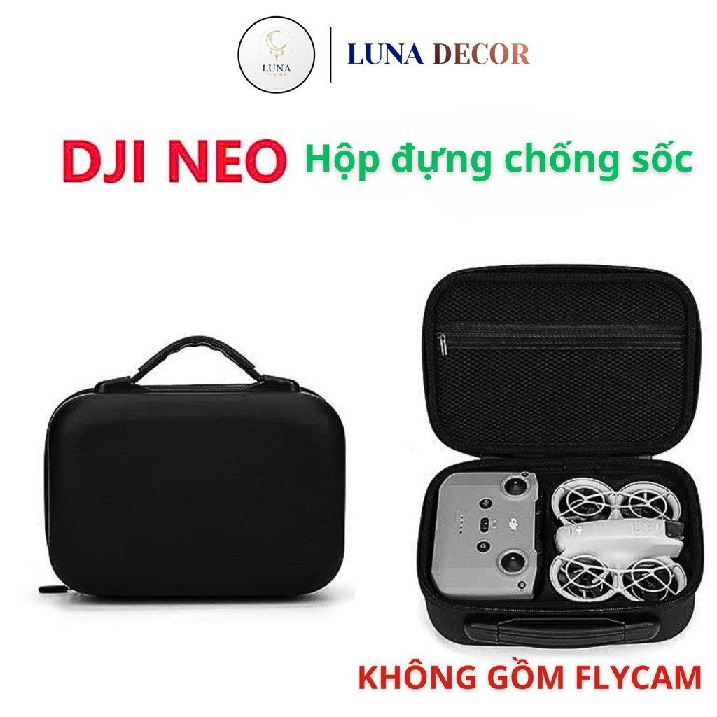 Hộp Đựng Drone DJI Neo Chống va đập – Túi Bảo Vệ cho Flycam DJI Neo chống bụi, chống trầy xước