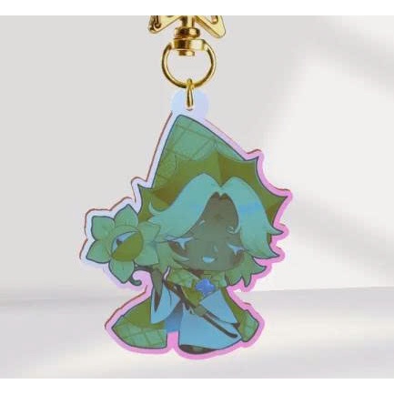 ure Vanailla Cookaie Radinbow Acrylic Keychain - CookcieRucn Kingdom
