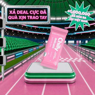 Khăn lau phụ khoa Chilly Delicato Salviettine Intime Anti-Ddor chiết xuất lô hội dưỡng mềm mại, sạch dịu êm gói 12 tờ