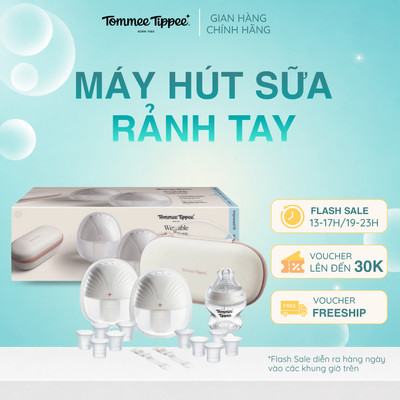 Máy Hút Sữa Điện Đôi Rảnh Tay Không Dây Tommee Tippee