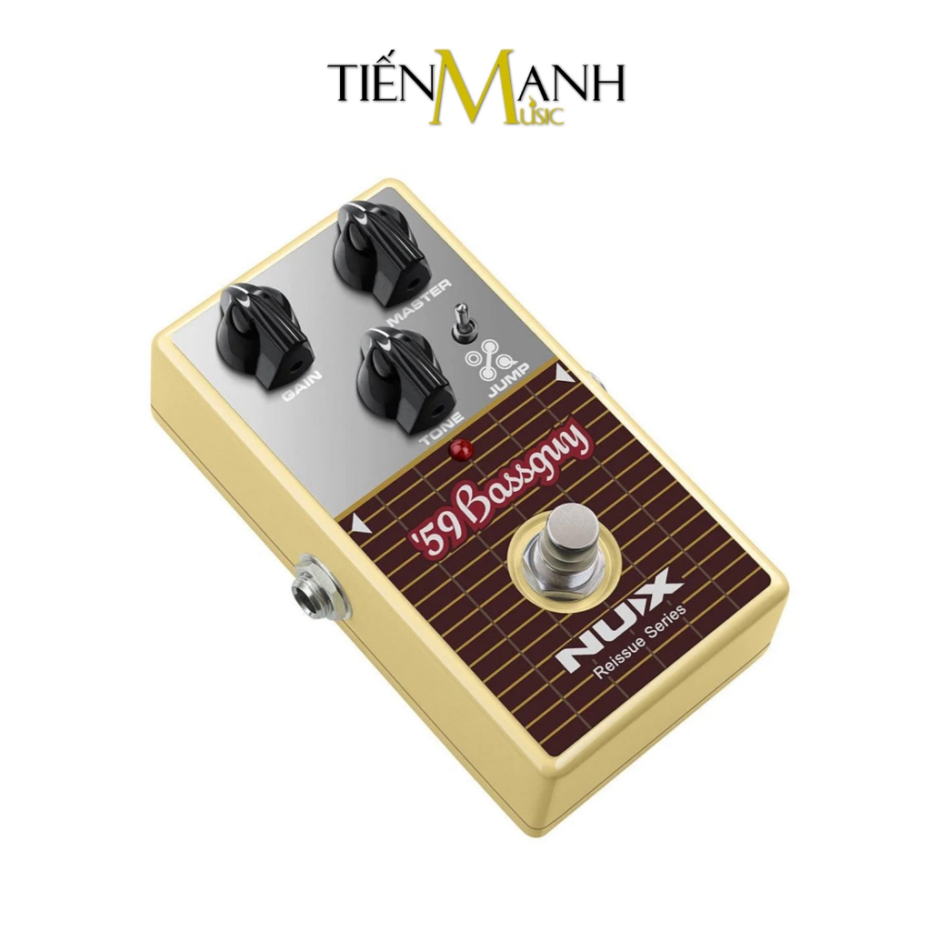 [Chính Hãng] Phơ Cục Nux 59 Bassguy OverDrive - Bàn Đạp Fuzz Multi Effects Pedal