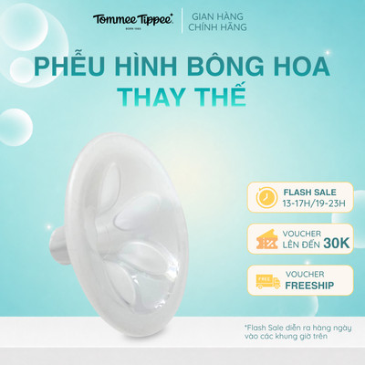 Phễu Hình Bông Hoa Thay Thế Cho Máy Hút Sữa Tommee Tippee Made For Me (24mm, 27mm, 32mm)