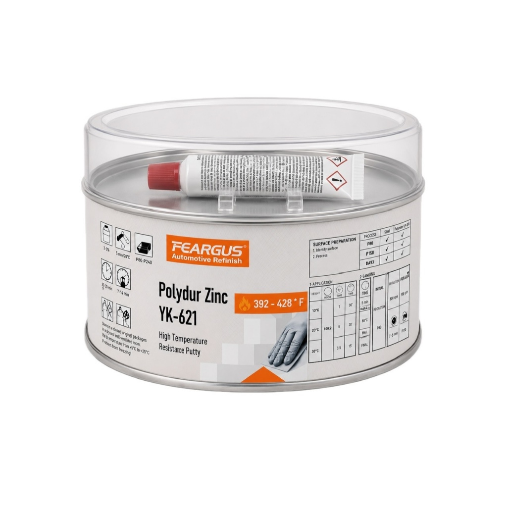 BỘ Bột bả ma tít đa năng / matit MATIC trét chịu nhiệt / putty/ YK621 220 độ dành cho sơn tĩnh điện 