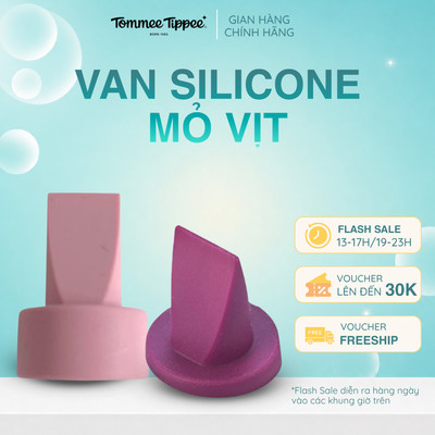 Van Silicon Mỏ Vịt Dùng Cho Máy Hút Sữa Tommee Tippee Made For Me