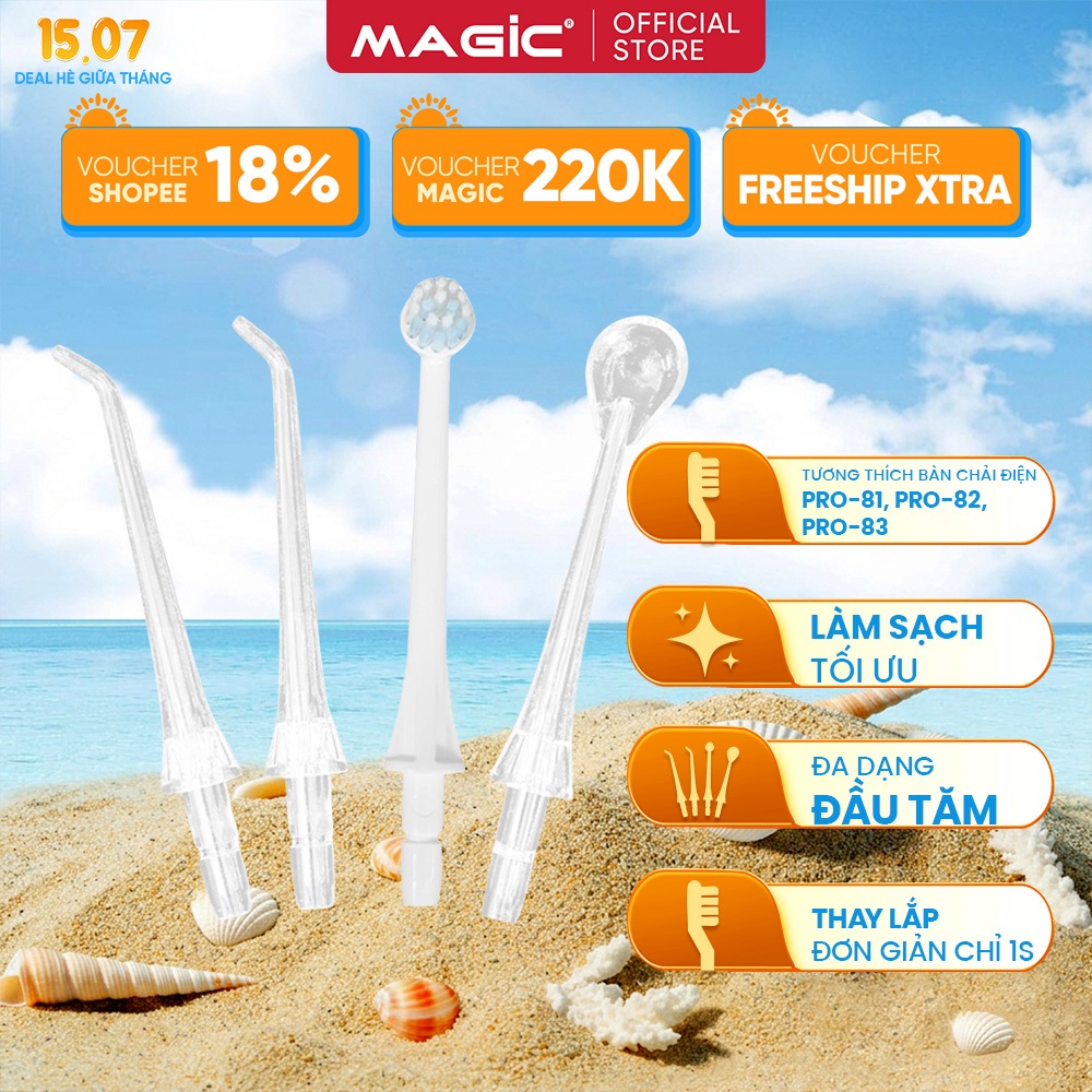 Đầu Tăm Nước MAGIC Eco PRO81, PRO82, PRO83, Hàng Chính Hãng