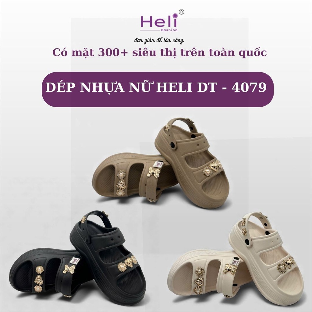 DÉP NHỰA NỮ HELI DT - 4079