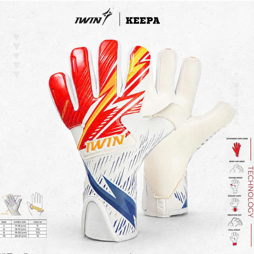 Găng Tay Thủ Môn iWin Keepa WC2026