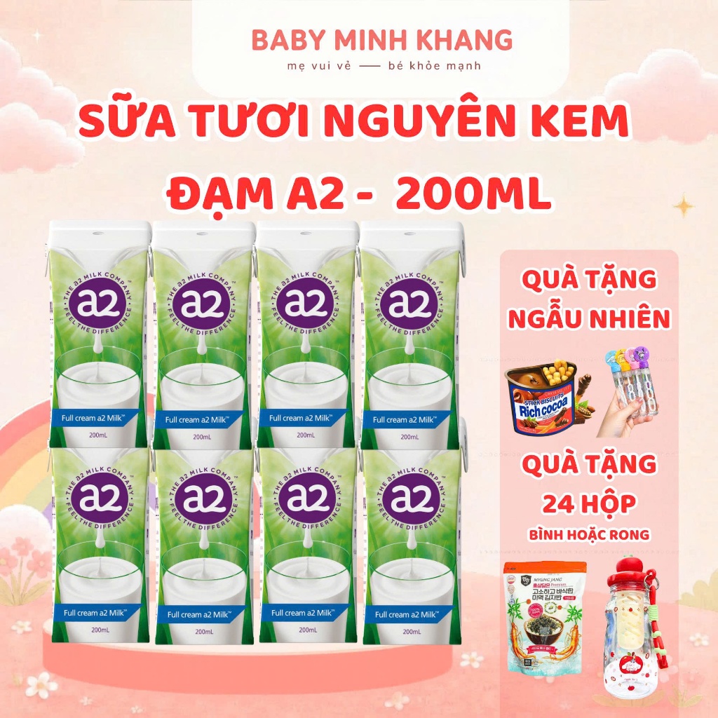 [Date 01.2027 Kèm Quà] Sữa A2 Plus Milk Seoul Milk Hàn Quốc 170ml Thùng 18 Hộp - Sữa Tươi Tiệt Trùng