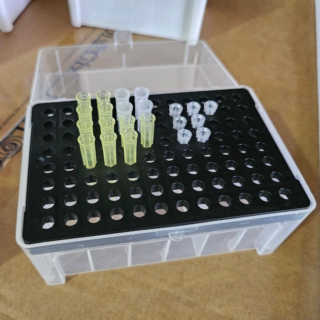 Hộp rỗng dùng để đựng đầu tip 10μL - 20μL - 200μL-1000μL khi sử dụng pipet
