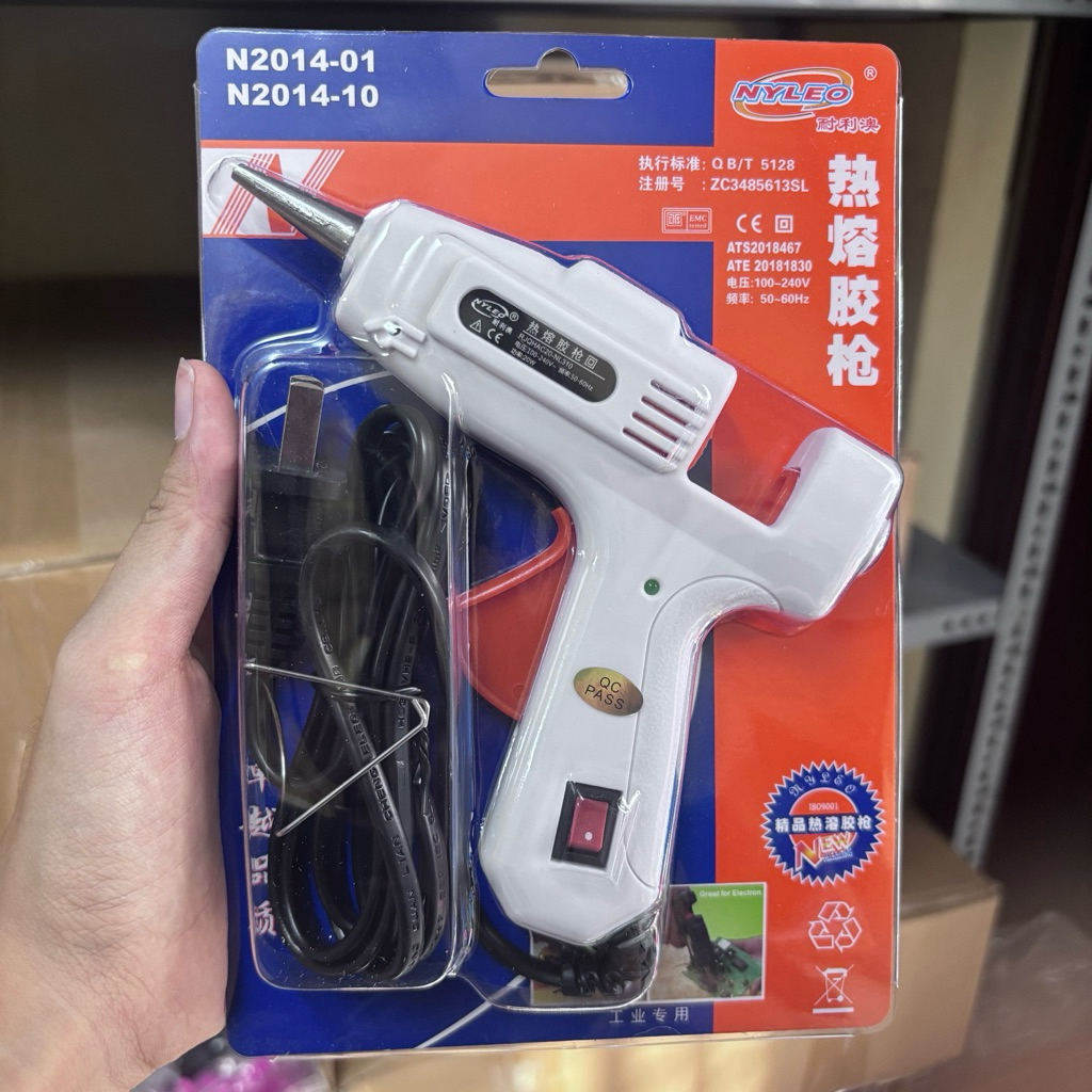 Máy Bắn Keo Nhỏ Xịn NyLeo Công Suất 20W Dùng Sửa Chữa, Trang Trí