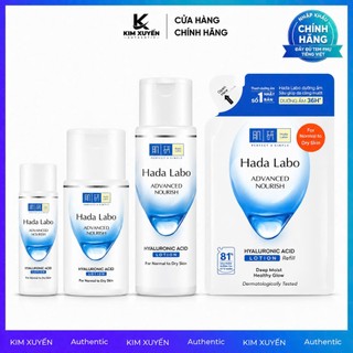 [DRY SKIN] Toner dưỡng ẩm da Hada Labo Advanced Nourish Hyaluronic Acid 40ML/100ML/170ML/TÚI REFILL
