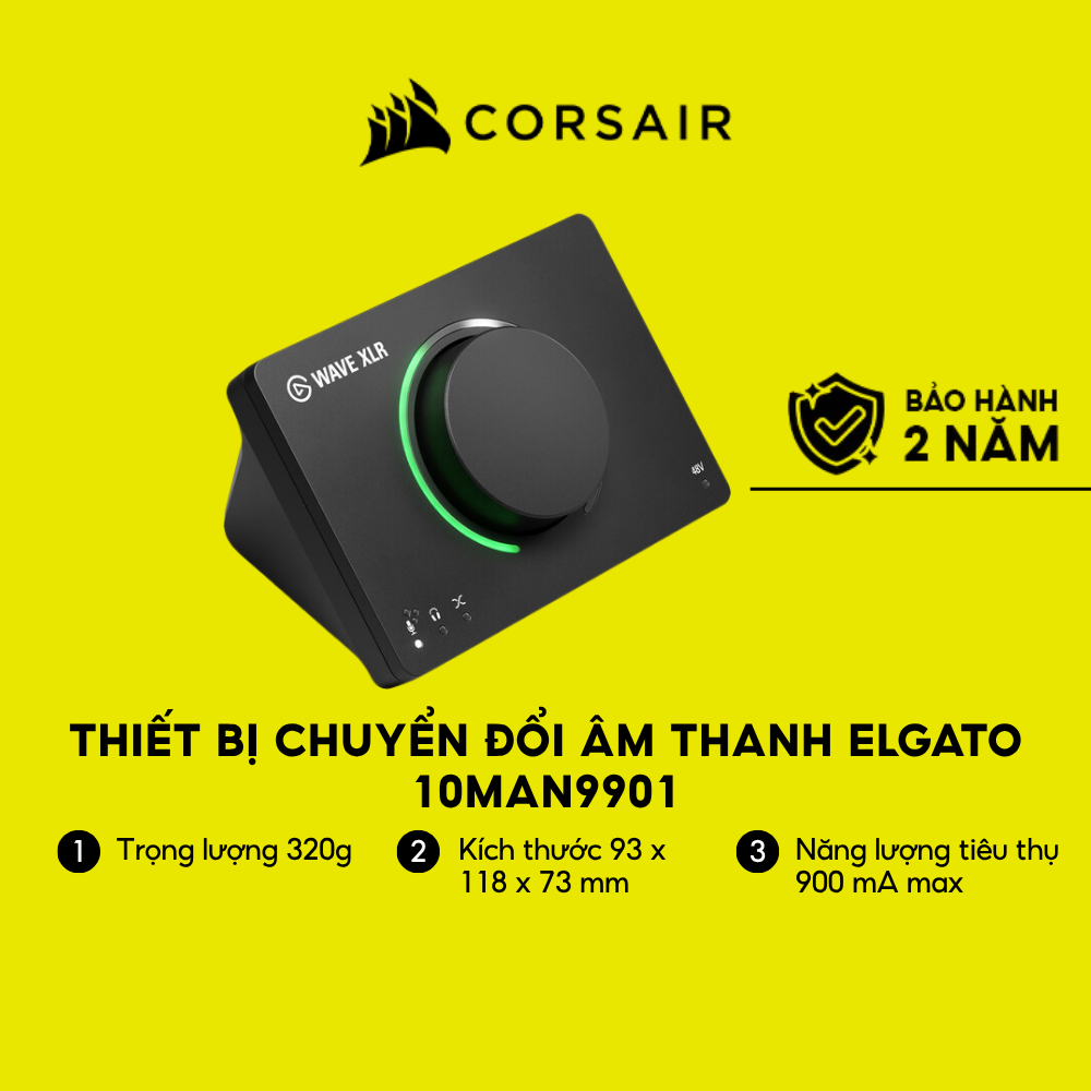 Thiết bị chuyển đổi âm thanh Elgato Wave XLR MK.2/10MAN9901