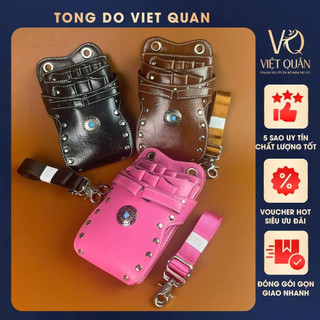 Túi Đựng Kéo Cắt Tóc Bằng Da, Bao Đựng Kéo Barber Chuyên Dụng Cho Thợ Tóc