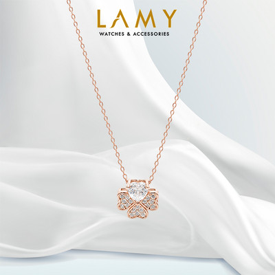 Dây chuyền nữ LAMY Graceful Leaf Pendant 6386RG