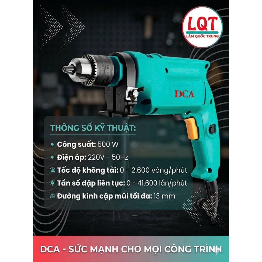 Máy khoan DCA AZJ02-13 ( 13mm )