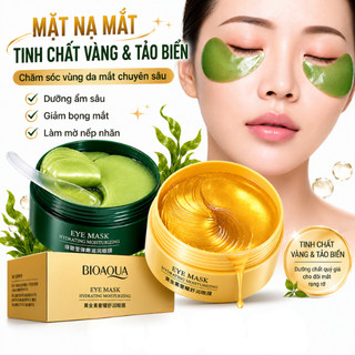 Mặt Nạ Mắt Hộp 60 Miếng Bioaqua Dưỡng Ẩm Giảm Thâm Mắt