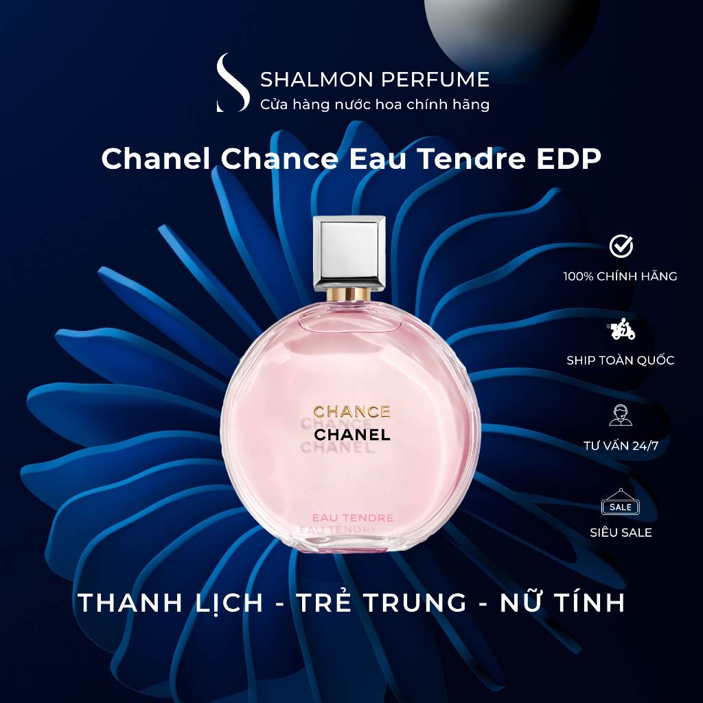 Nước Hoa Nữ Chính Hãng Chanel Chance Eau Tendre EDP 100