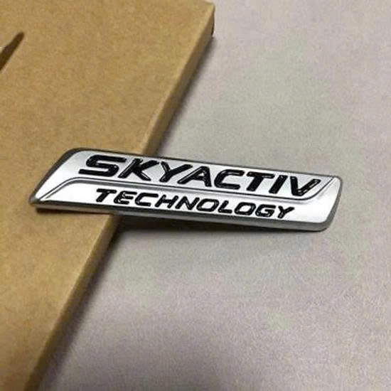 Logo Chữ Nổi Skyactiv Dán Sau Xe Mazda CX5 ( Chuẩn Hãng ) - Tem Chữ Nổi Skyactiv Vị Trí Đuôi Xe Mazd