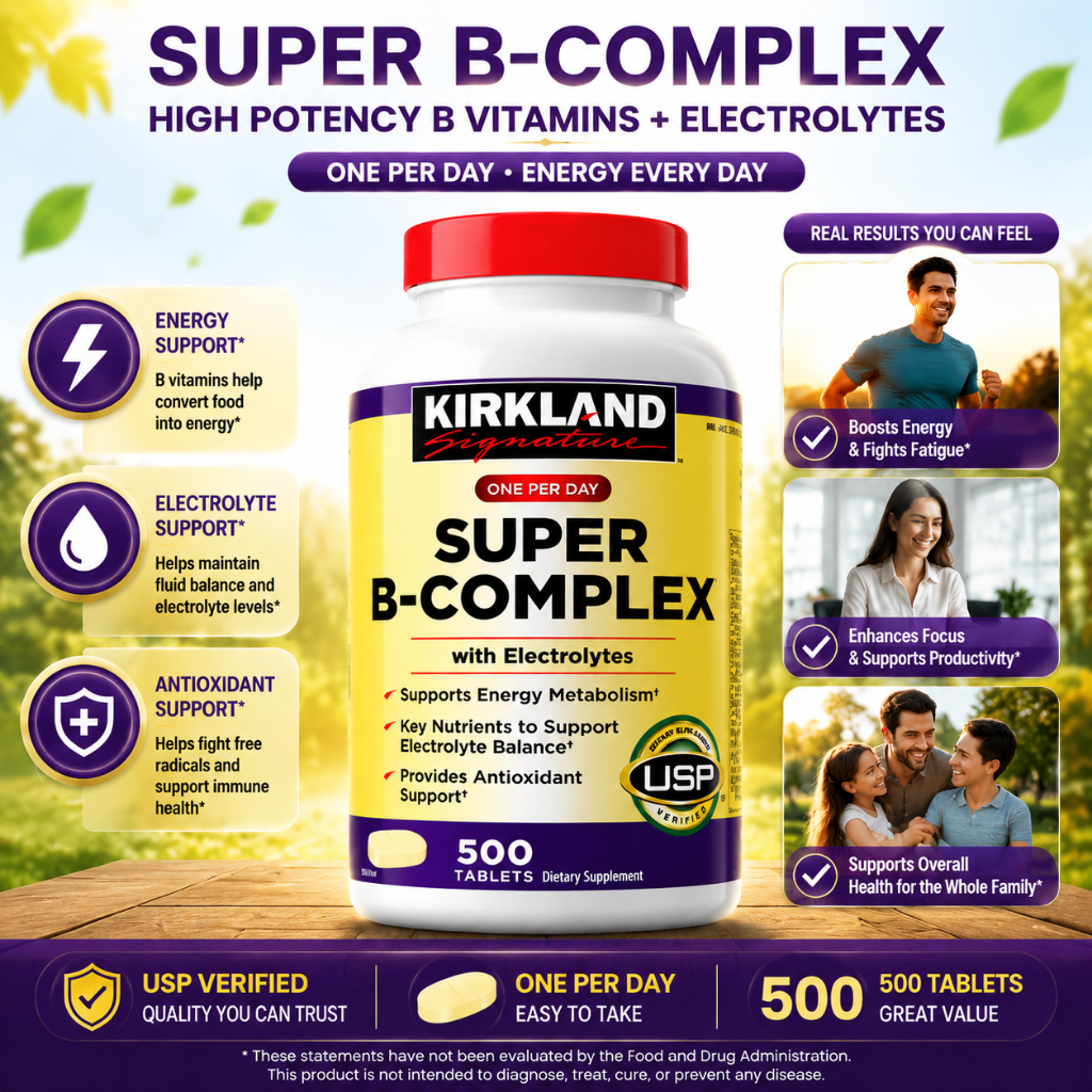 Super B-Complex Kirkland Signature 500 Viên
