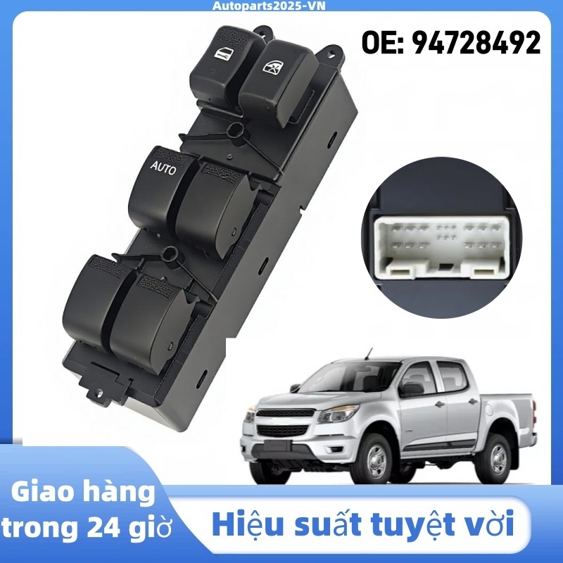 Công tắc cửa sổ điện phù hợp với Isuzu 8-97417469-0 mux power window switch Isuzu MUX DMAX