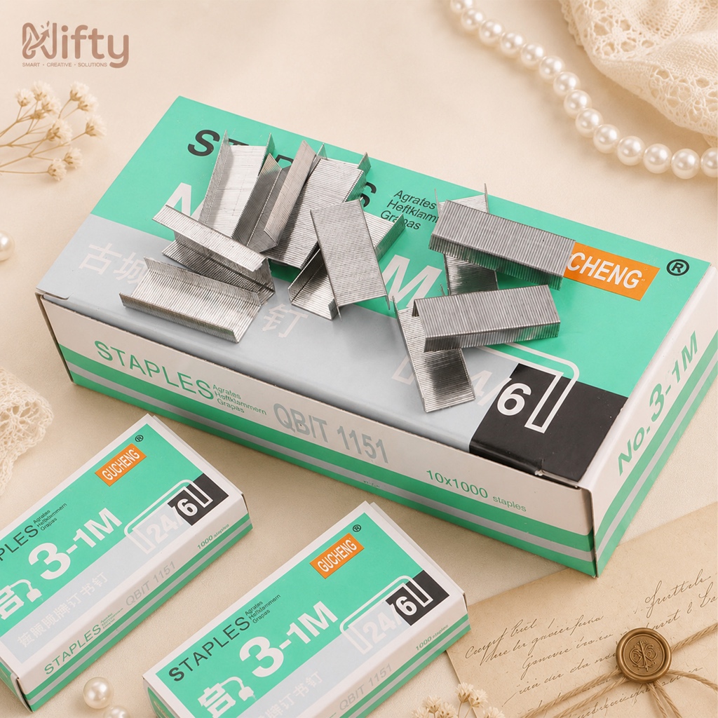 Ghim bấm giấy Nifty/ Hộp ghim bấm giấy/ Đinh ghim bấm giấy
