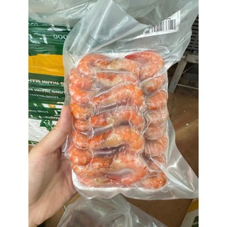 Tôm Sú Bóc Vỏ,Nõn Hấp Sơ Khay 500g- khay màu cam,Nõn Tôm Sú Hấp Ngon Ngọt, Tiện Lợi