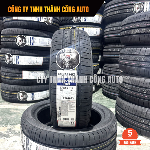 Lốp 175/50R15 KUMHO sx 2026 - Lốp 175 50 R15 - Lốp Morning Deluxe Vỏ Morning đời mới chính hãng