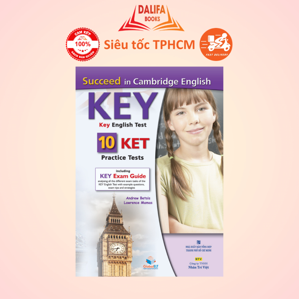 Sách - Succeed in Cambridge English: Key English Test - 10 KET Practice Tests