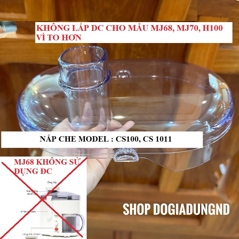 NẮP MÁY ÉP TRÁI CÂY PANA SONIC MJ-CS100WRA (HÀNG CHÍNH HÃNG)
