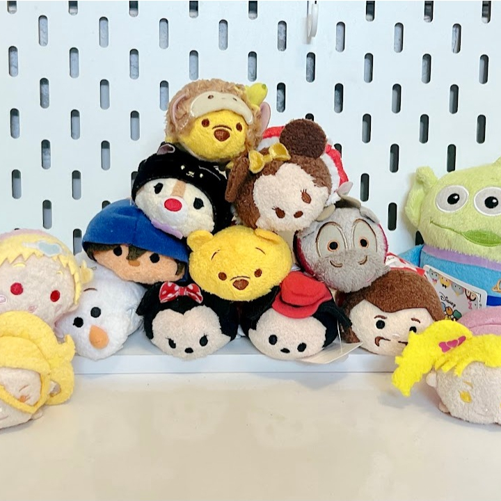 Bộ sưu tập gấu bông Tsum Tsum chính hãng Disney Nhật - Frozen Toy Story Big Hero 6 Winnie the Pooh