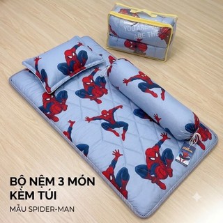 Bộ nệm gối cho bé đi học (1-4t)❤️ hàng loại 1 ❤️ Gối nệm cho bé đi học mẫu giáo-bộ nệm gối đi nhà trẻ