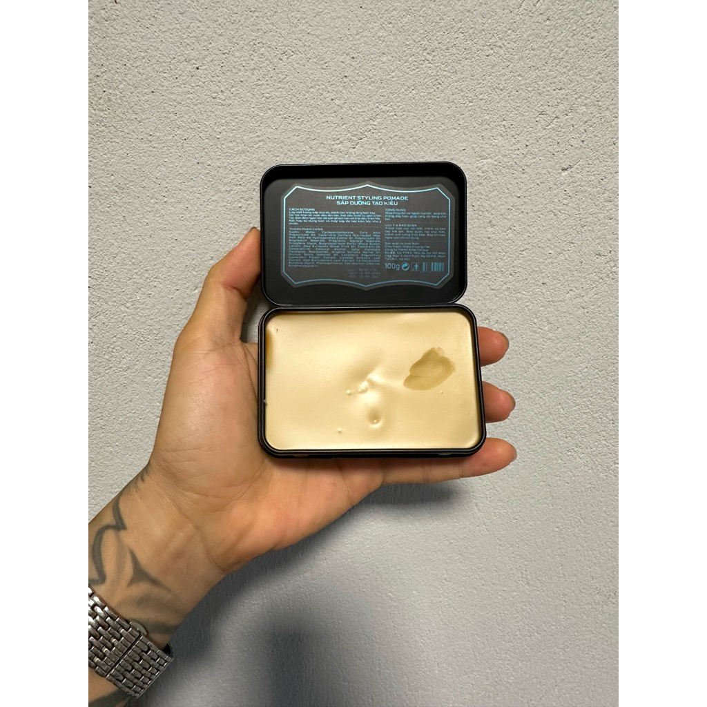 Sáp Vuốt Tóc DEVELHOPE LUNA Clay Wax 100g | Wax Vuốt Tóc Nam Matte, Giữ Nếp, Hút Dầu, Dễ Gội, Hương 