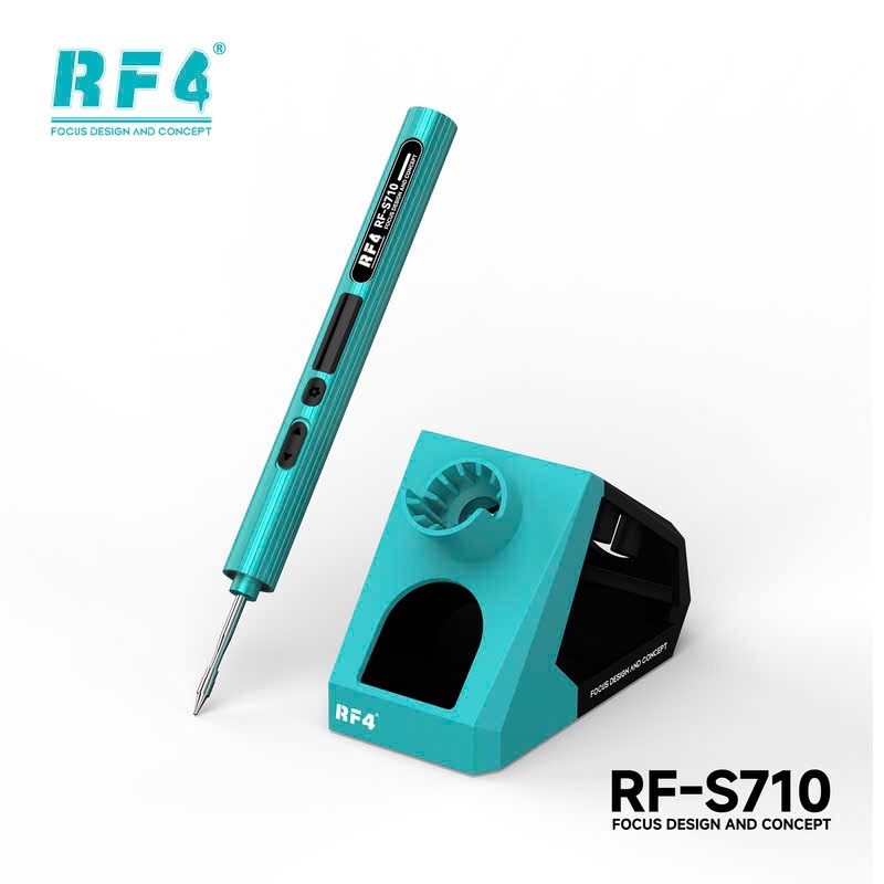 Mỏ Hàn Điện Tử RF4 RF-S710 Type-C C210 Kèm Đế Gác Mini