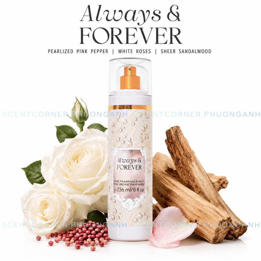 [ Mini để thử mùi ] ALWAYS & FOREVER - Xịt thơm Body Mist