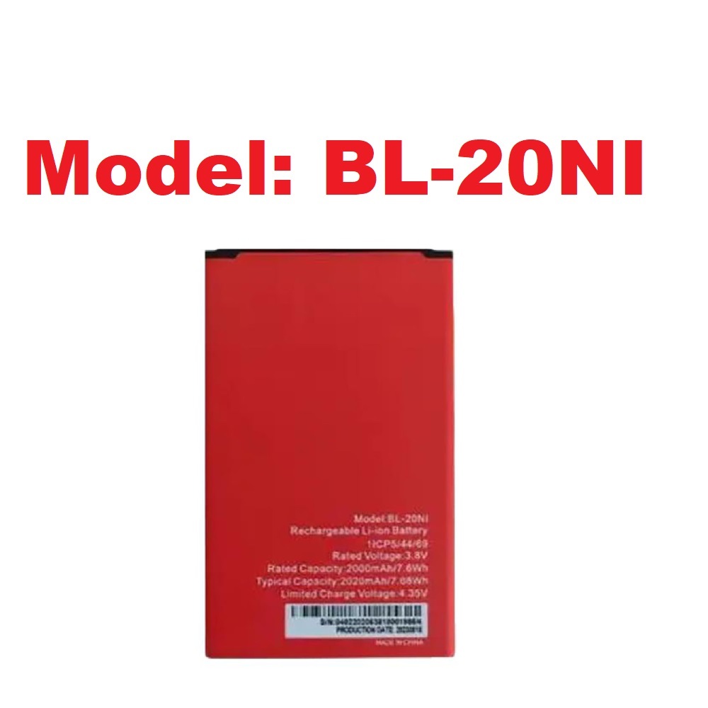 Pin itel 9310 itel it9310 Model : BL-20NI / BL - 20ni Zin